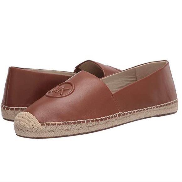 Michael Kors DYLYN Leather Slip On Espadrilles - Picture 4 of 7